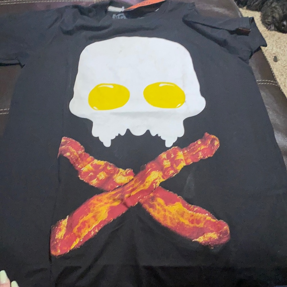 Bacon and Eggs Skull and Cross bones